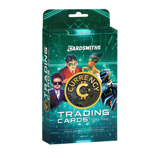 Currency Series 3 Trading Cards Collector Box 