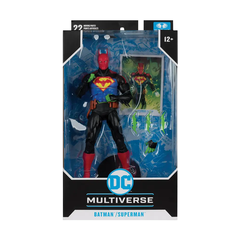 DC Multiverse Batman Superman Fusion 7-Inch Action Figure 