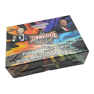 Decision 2024 Political Trading Cards Rainbow Foil Edition Box 1