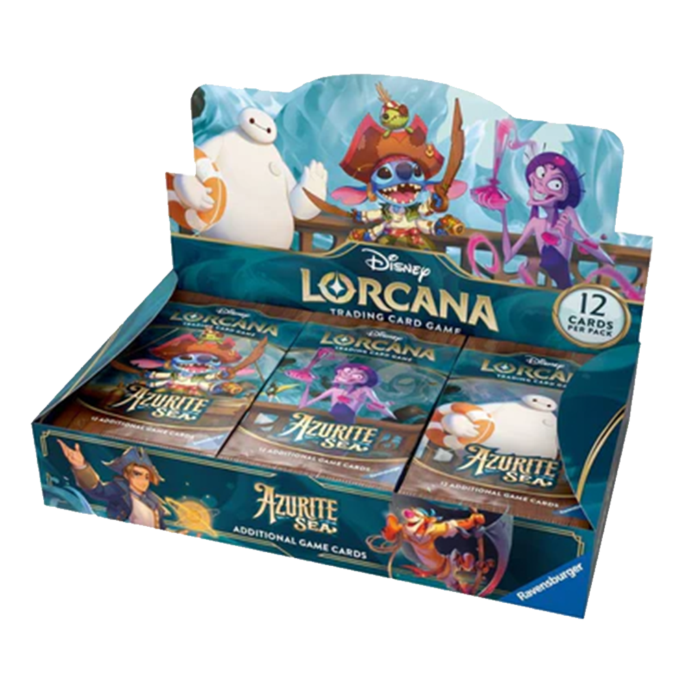 Disney Lorcana Azurite Sea Booster Box