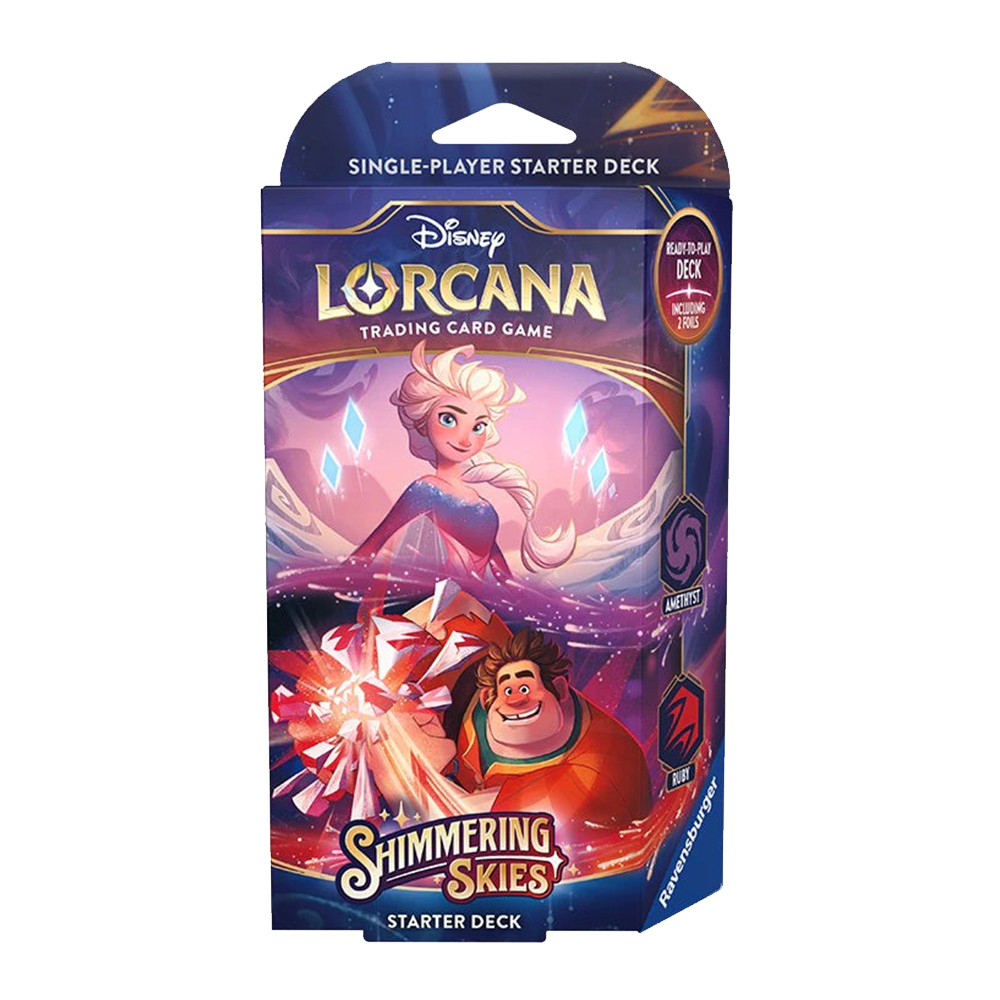 Disney Lorcana Shimmering Skies Starter Display 1