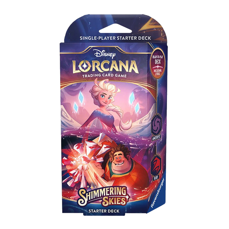 Disney Lorcana Shimmering Skies Starter Display 1