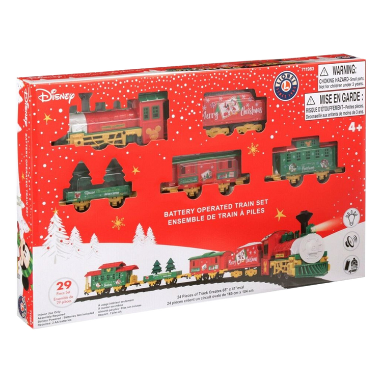 Disney Mickey Mouse Holiday Mini Train By Lionel - 29-Piece Set 1