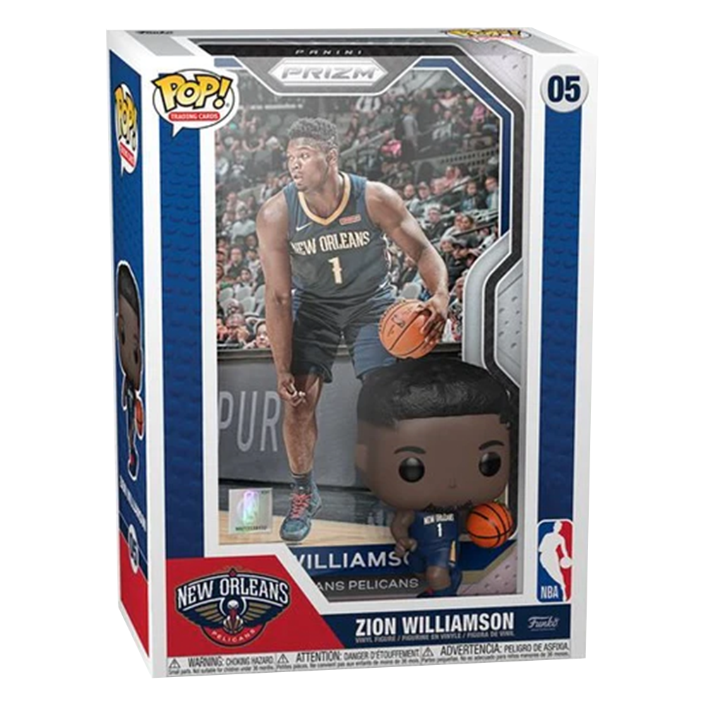 Funko Pop! Sports Nba Zion Williamson Trading Card Panini Prizm 1