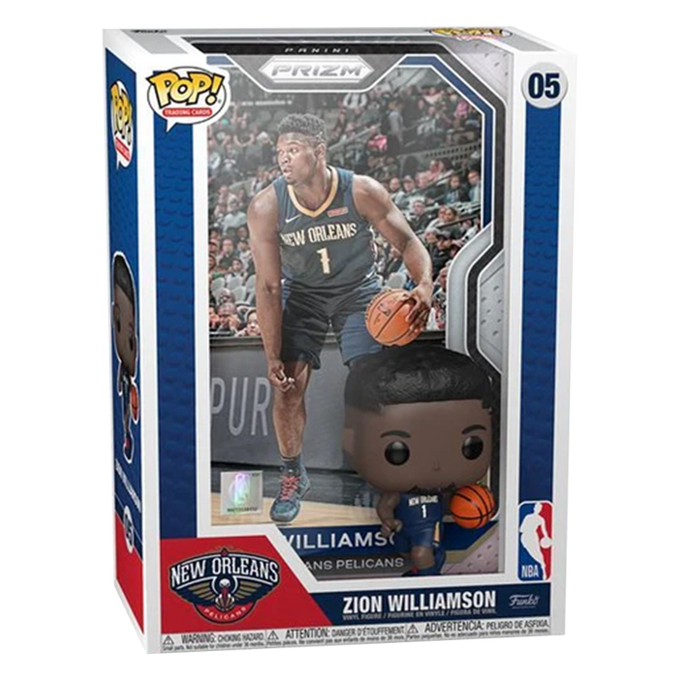 Funko Pop! Sports Nba Zion Williamson Trading Card Panini Prizm 1