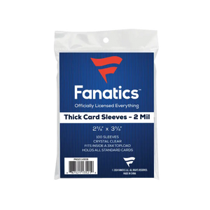 Fanatics Card Sleeves For Thick Cards 