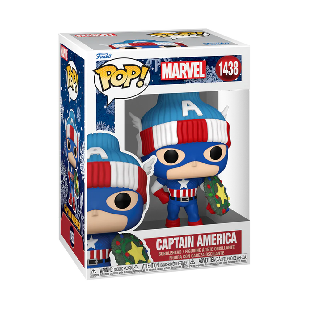 Funko Pop! Holiday Captain America 1