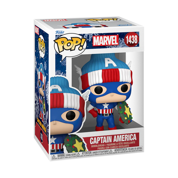 Funko POP! Holiday Captain America 