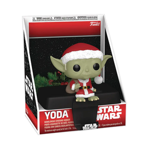 Funko POP! Holiday Edge Sitter Star Wars Yoda 