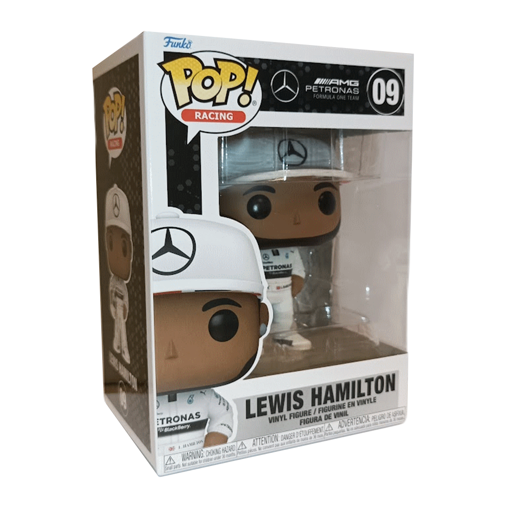 Funko Pop! Lewis Hamilton White With Helmet 1