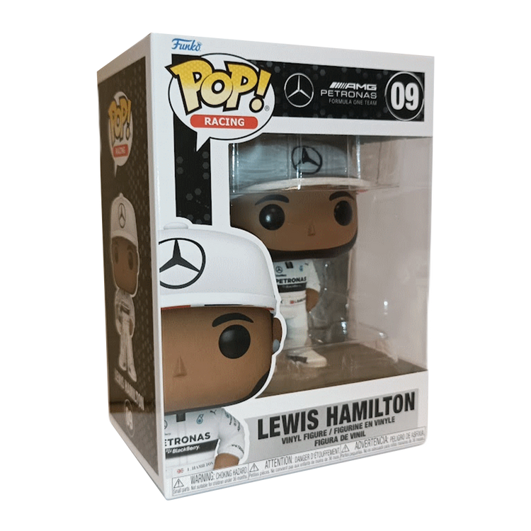 Funko Pop! Lewis Hamilton White With Helmet 1