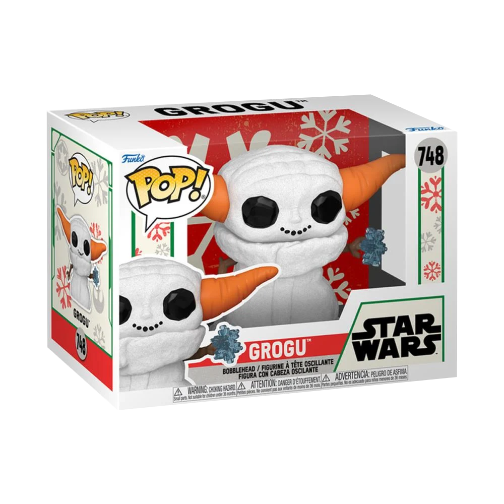 Funko POP! Mandalorian Grogu Snowman 