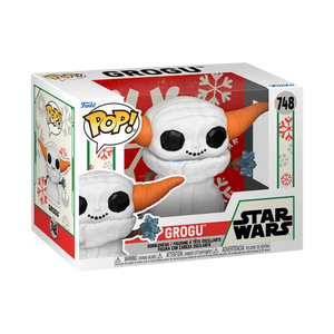 Funko POP! Mandalorian Grogu Snowman 