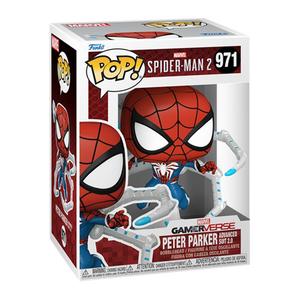 Funko Pop! Marvel Spider-Man 2 Peter Parker Advanced Suit 2.0 1