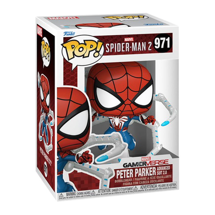 Funko Pop! Marvel Spider-Man 2 Peter Parker Advanced Suit 2.0 1