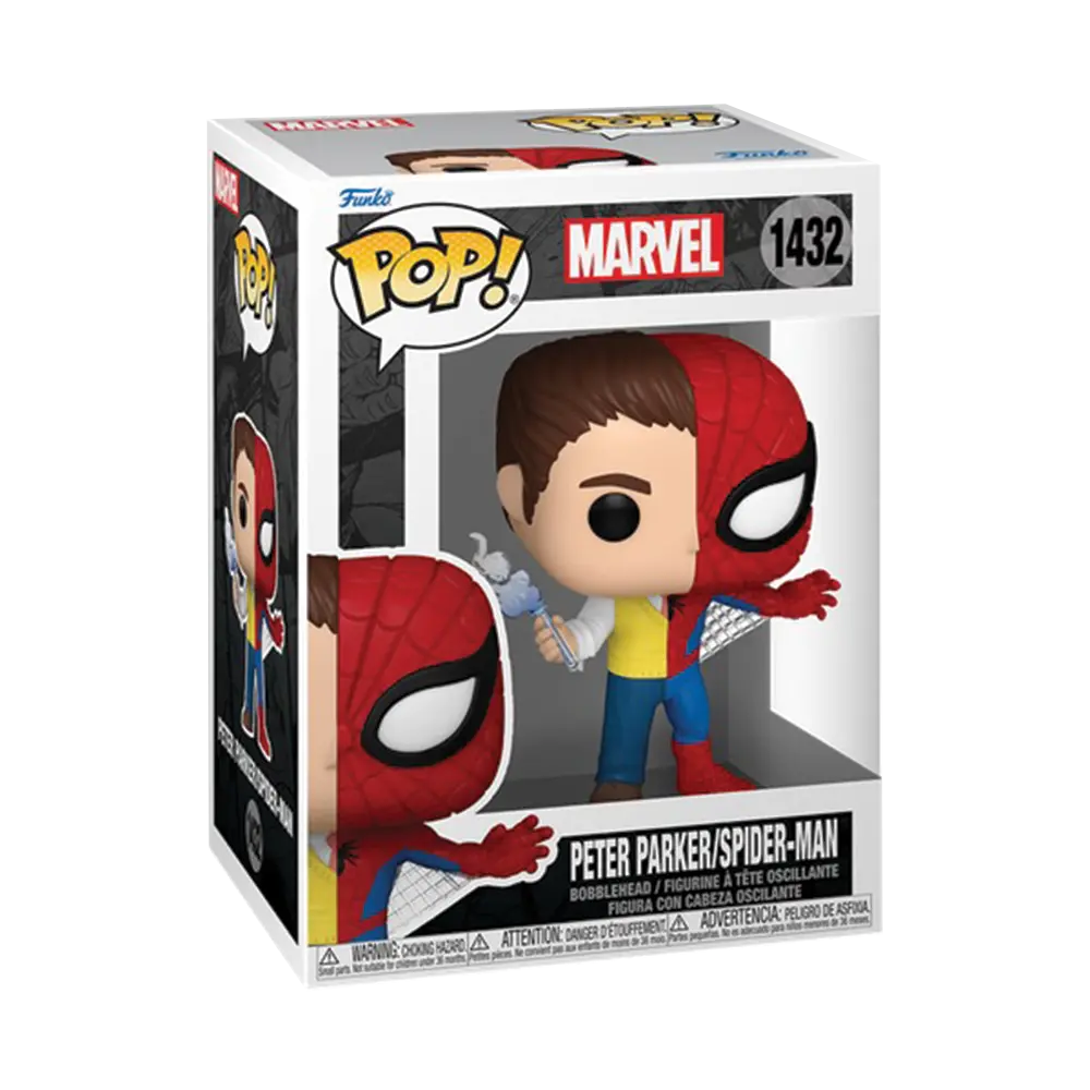 Funko POP! Marvel Split Spiderman Peter Parker 