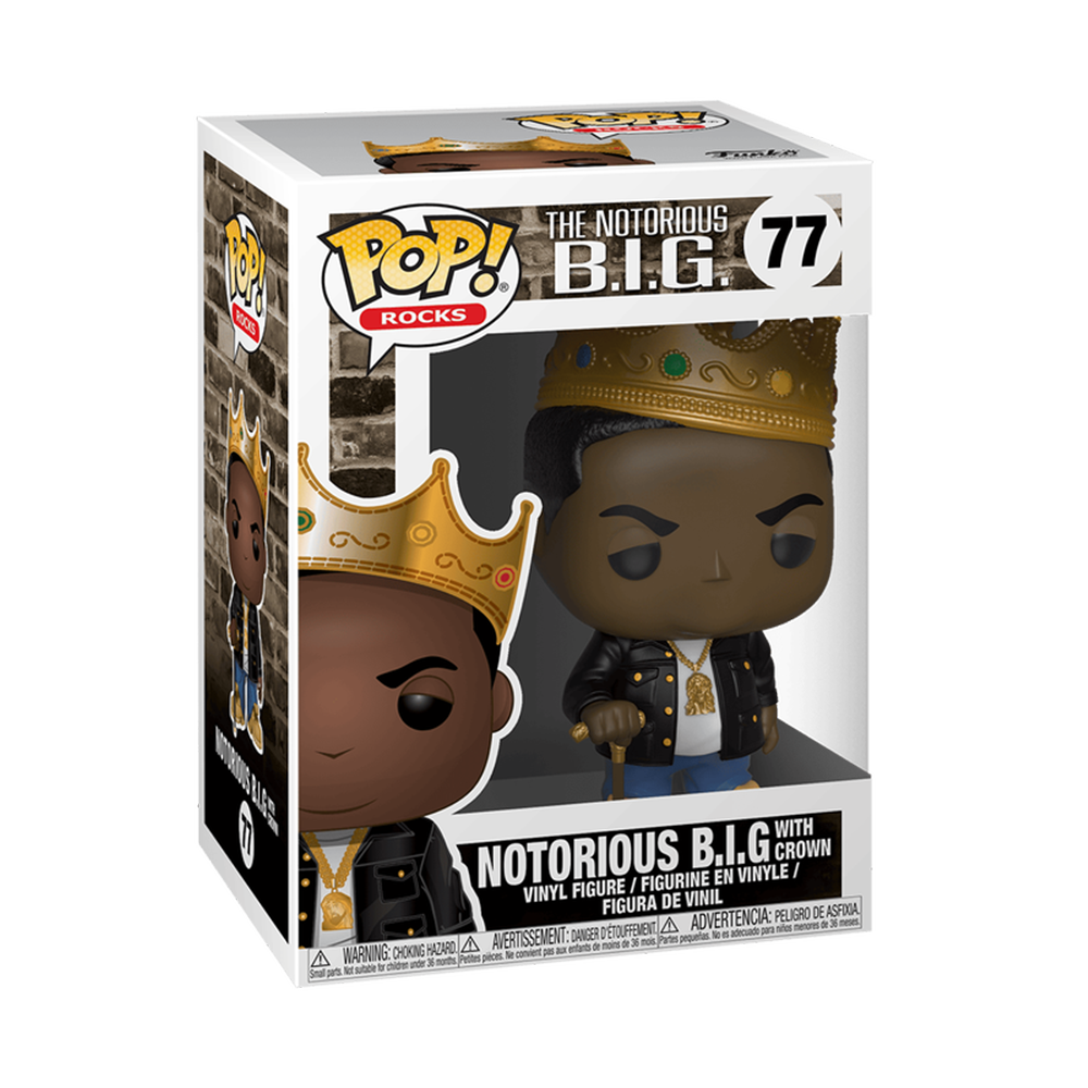 Funko POP! Notorious BIG With Crown 