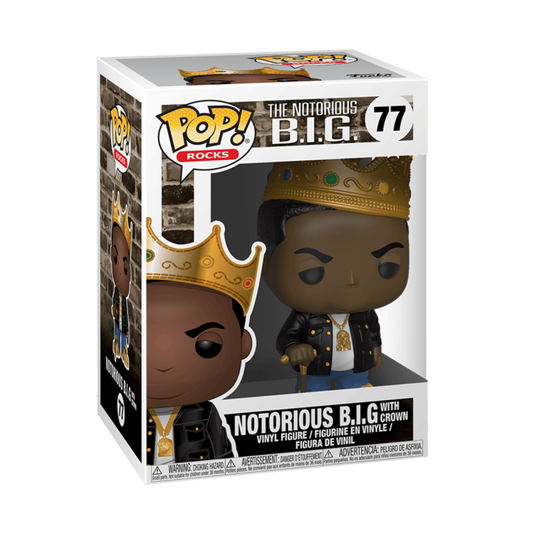 Funko POP! Notorious BIG With Crown 