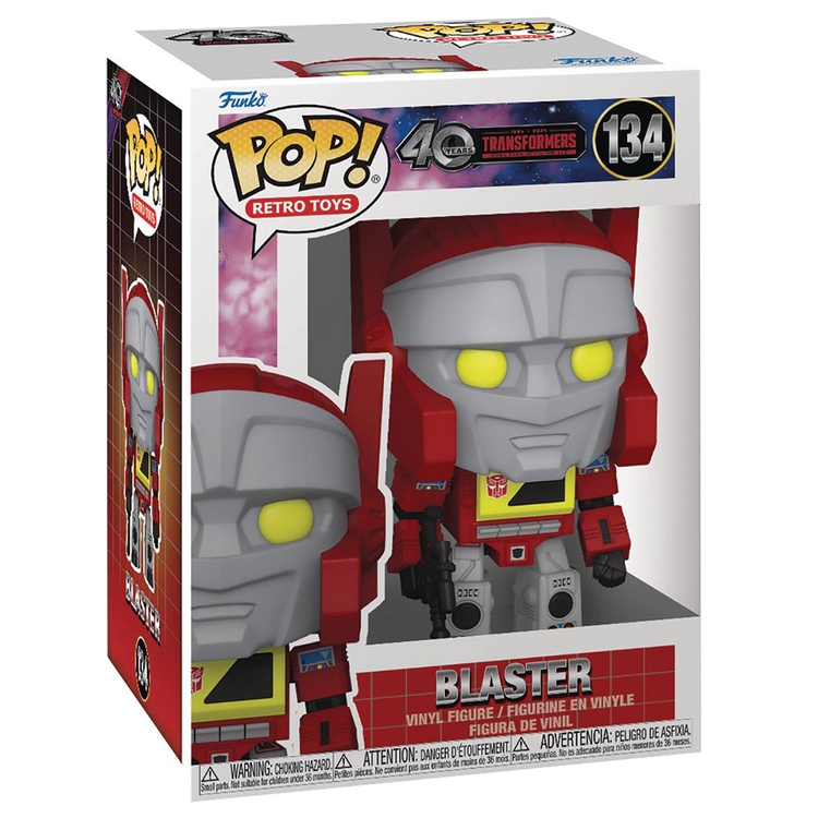 Funko Pop! Pop Retro Toys Transformers G1 Blaster 1