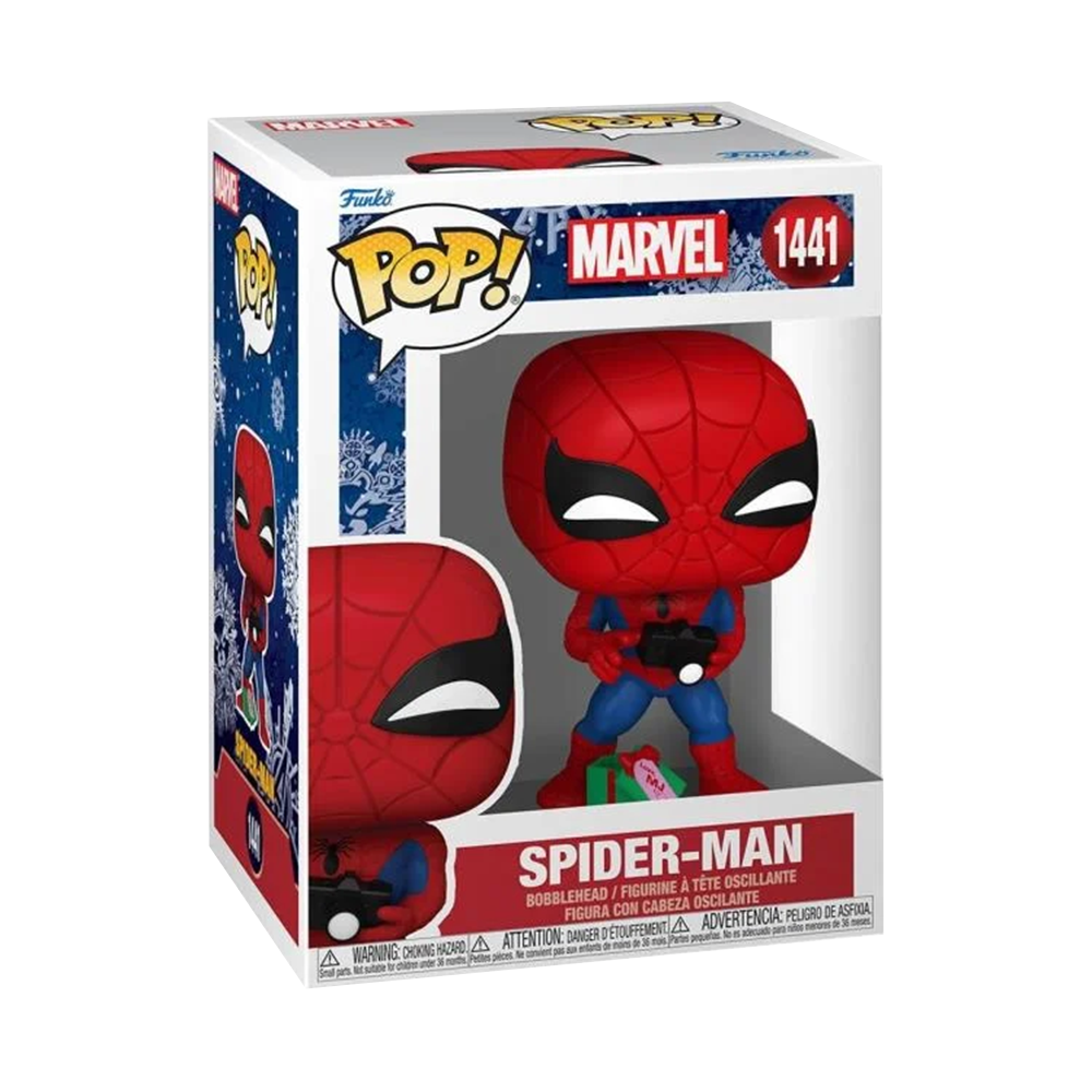 Funko POP! Spider-Man with Open Gift 