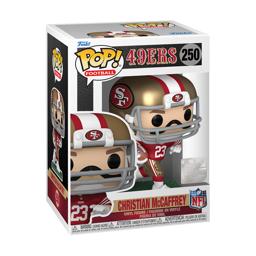 Funko Pop Christian Mccaffrey (Home Uniform) 1