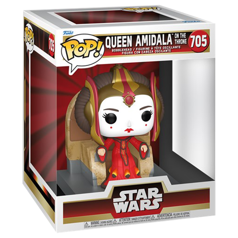 Funko Pop! Deluxe Star Wars Queen Amidala On The Throne 1