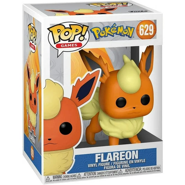 Funko Pop! Games Pokemon Flareon Vinyl Figure 1