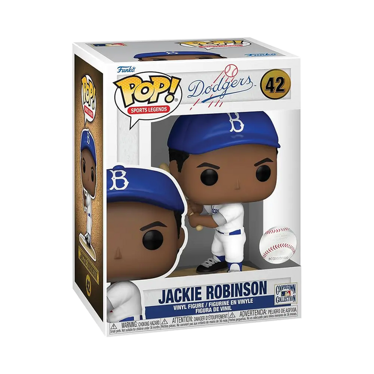 Funko Pop! MLB Legends Jackie Robinson Brooklyn Dodgers 