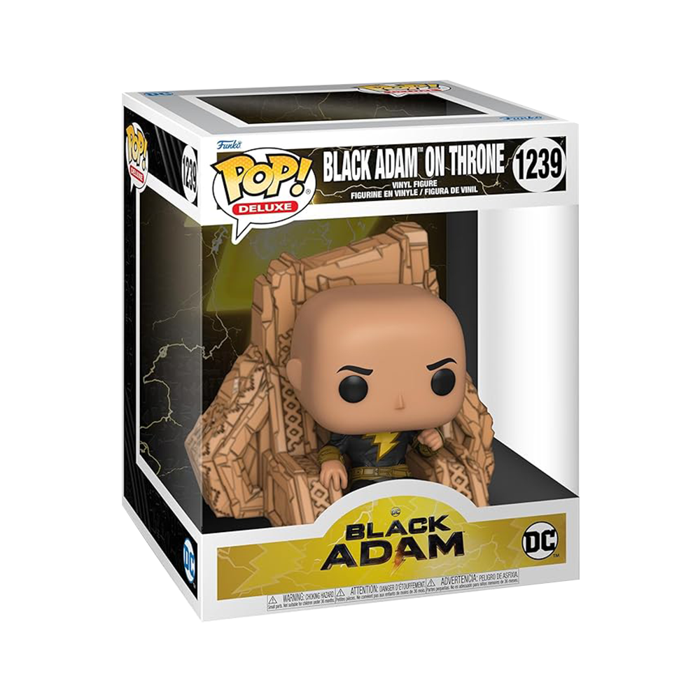 Funko Pop! Movies: Black Adam - Black Adam On Throne 1