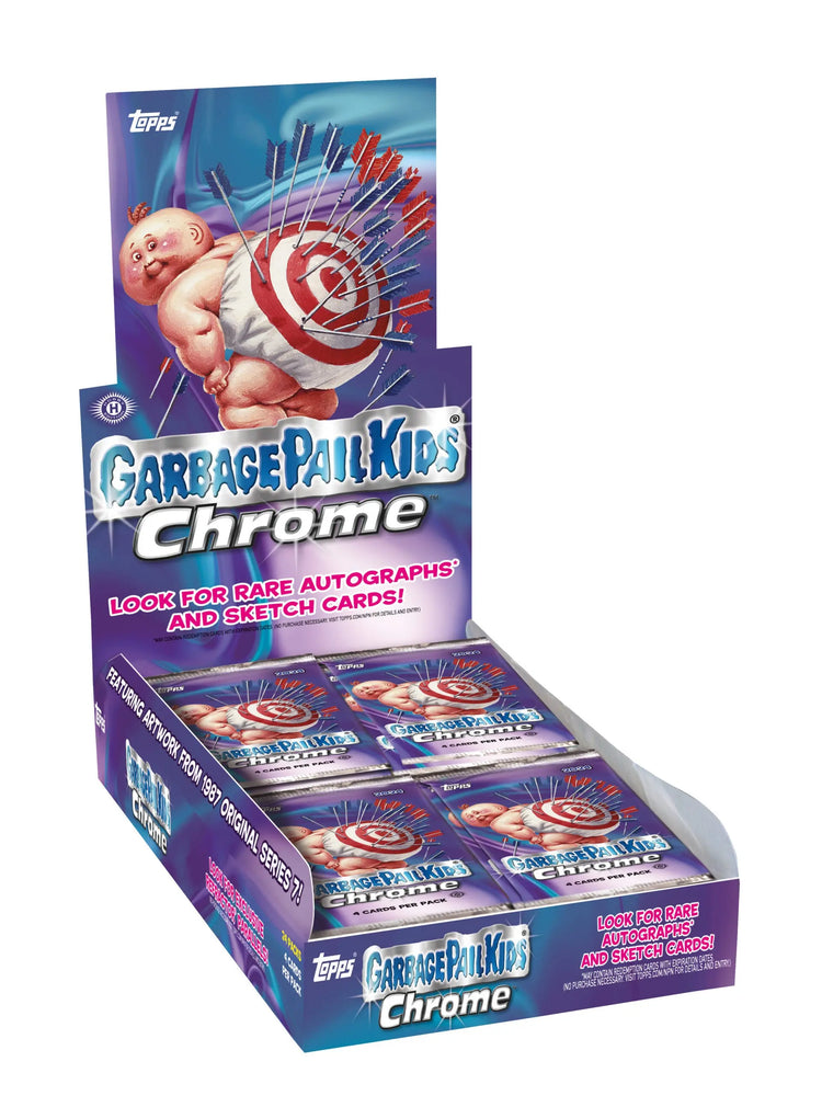 Garbage Pail Kids Chrome Series 7 Hobby Box 