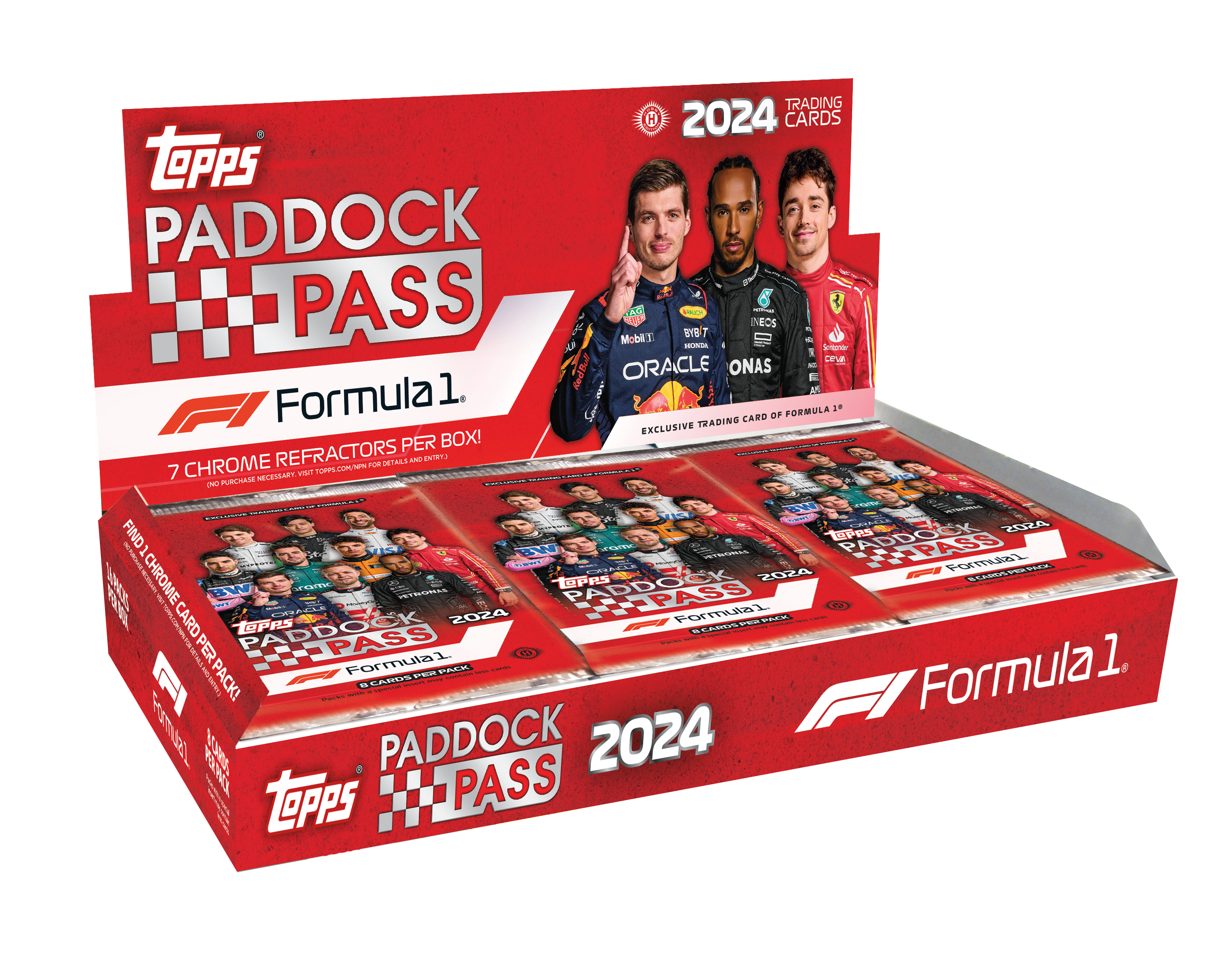 2024 Topps Paddock Pass F1 Formula 1 Hobby Box (Pre Order) 