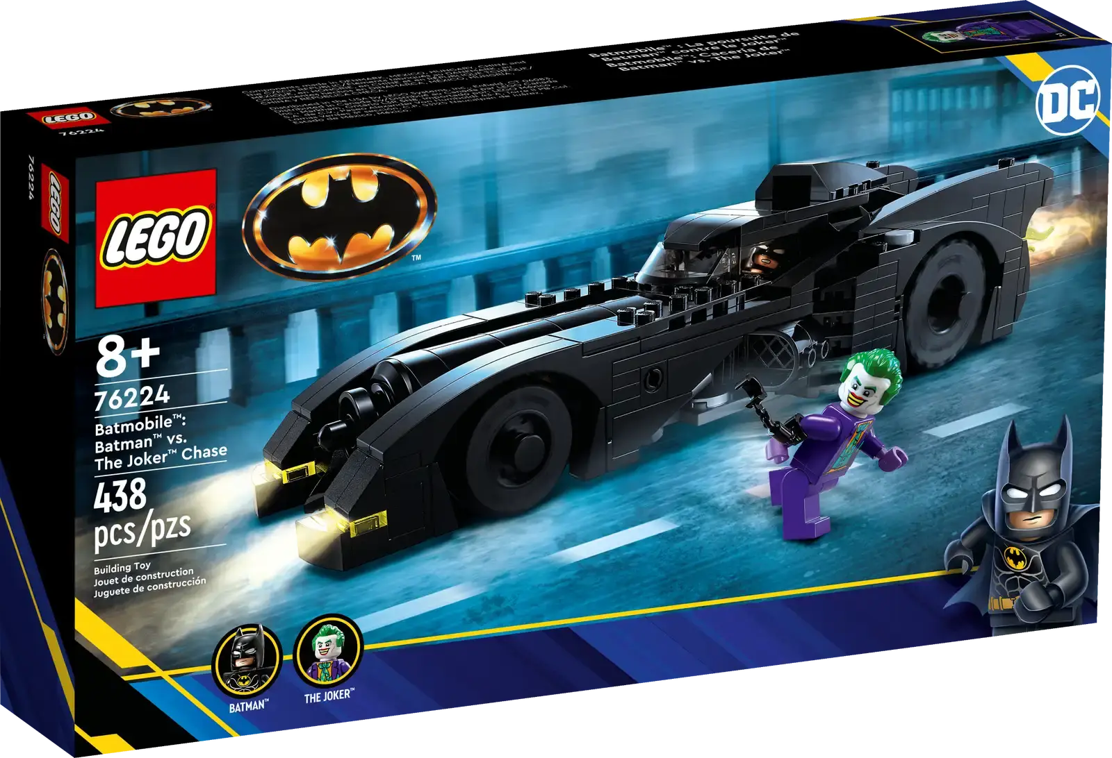 LEGO DC Comics Batmobile Batman Vs The Joker Chase 438pcs 