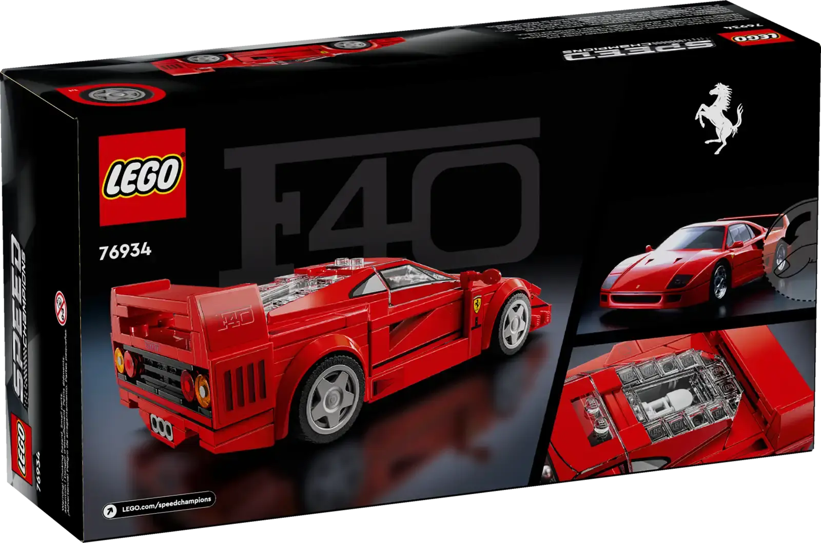 LEGO Speed Champions Ferrari F40 Supercar 