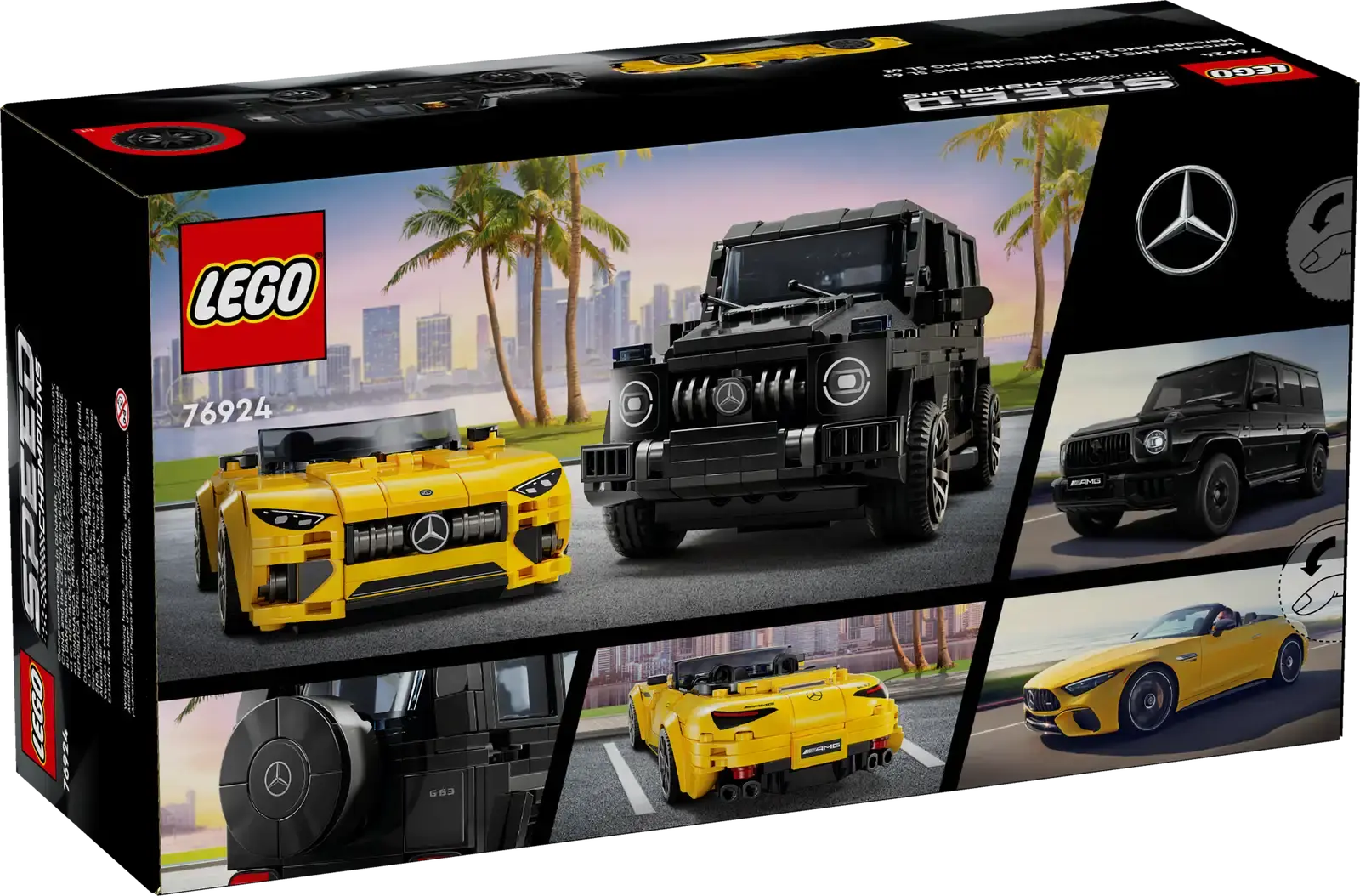 LEGO Speed Champions Mercedes AMG G 63 & SL 63 808pcs 