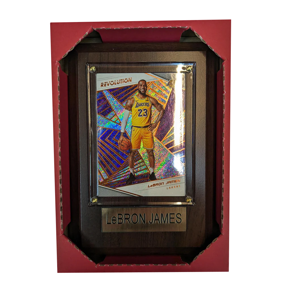 Lebron James (Lakers) NBA Plaque with Card 4x6