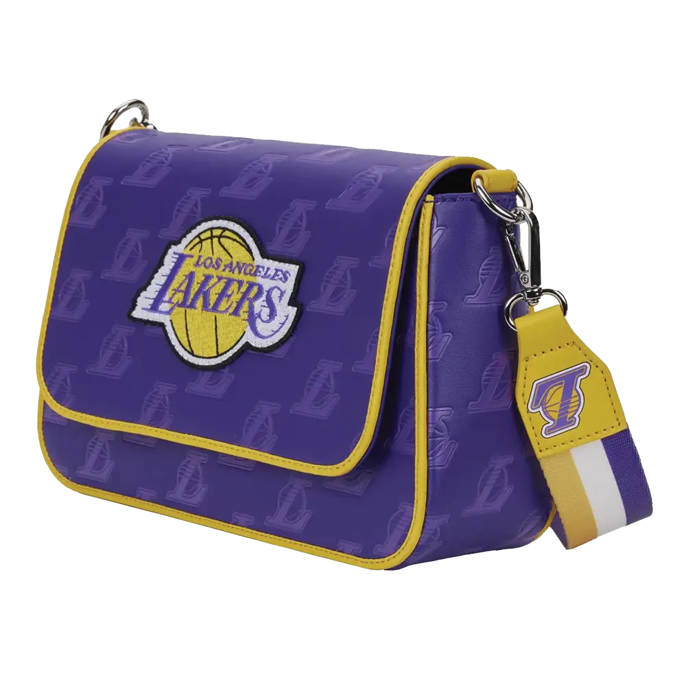 LoungeFly Lakers Logo Crossbody 