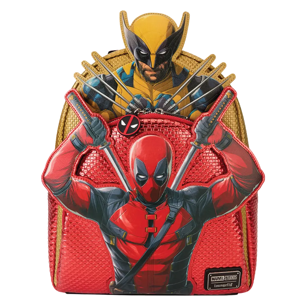 LoungeFly Marvel DeadPool 3 BackPack 