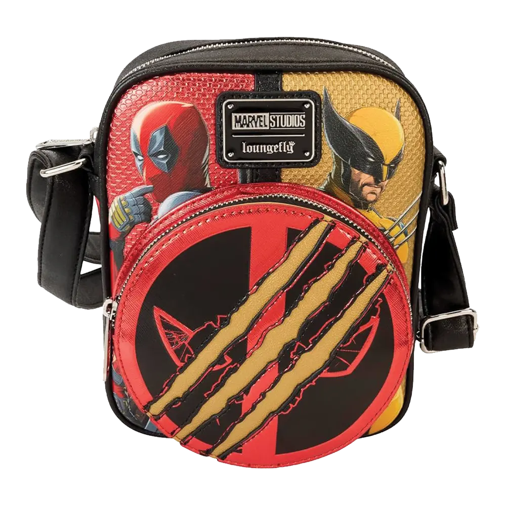 LoungeFly Marvel DeadPool 3 CrossBody 