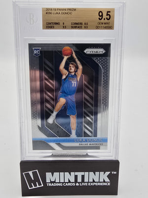 2018-19 Panini Prizm Basketball Luka Doncic RC #280 BGS 9.5 