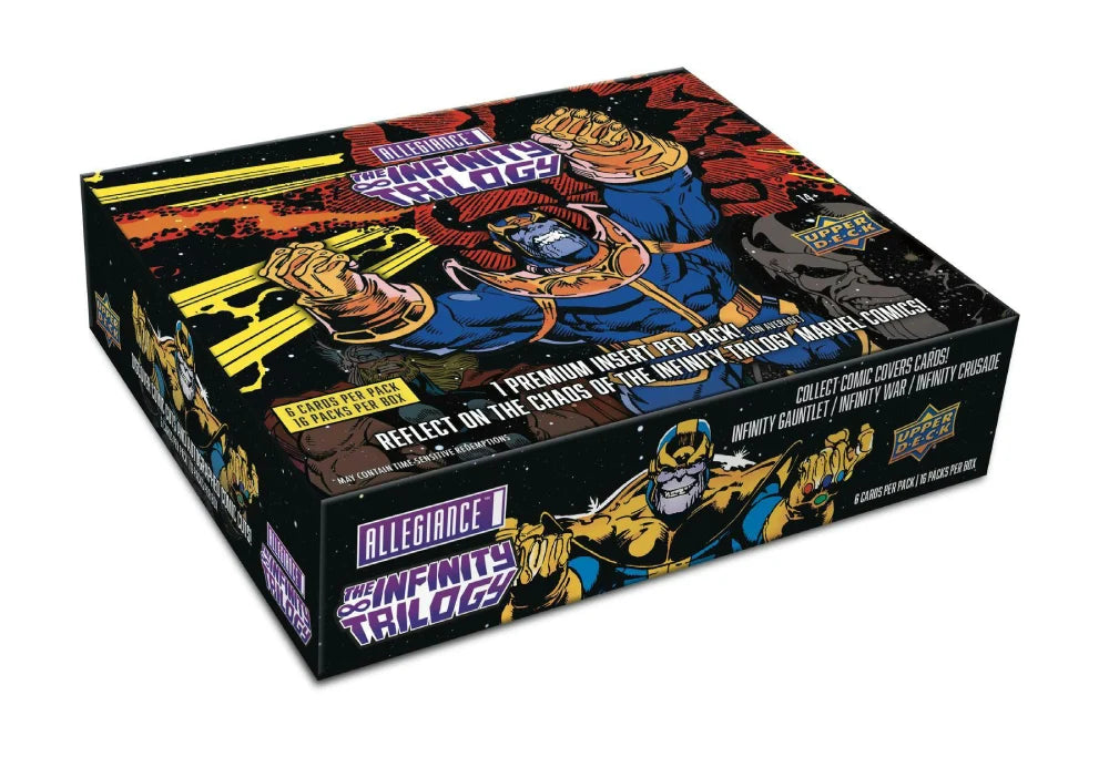 2023 Upper Deck Marvel Allegiance The Infinity Trilogy Hobby Box