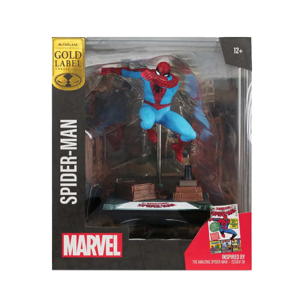 Marvel Collection McFarlane The Amazing Spider-Man Gold Label 