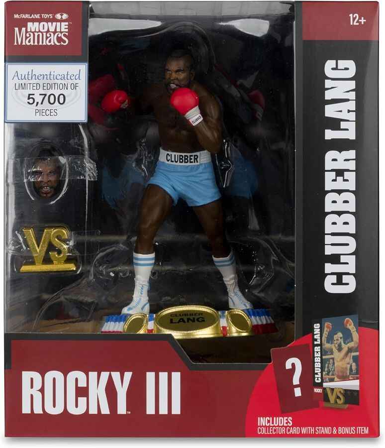 Movie Maniacs Rocky Wave 2 - Clubber Lang 6 Inch Posed Figure 1