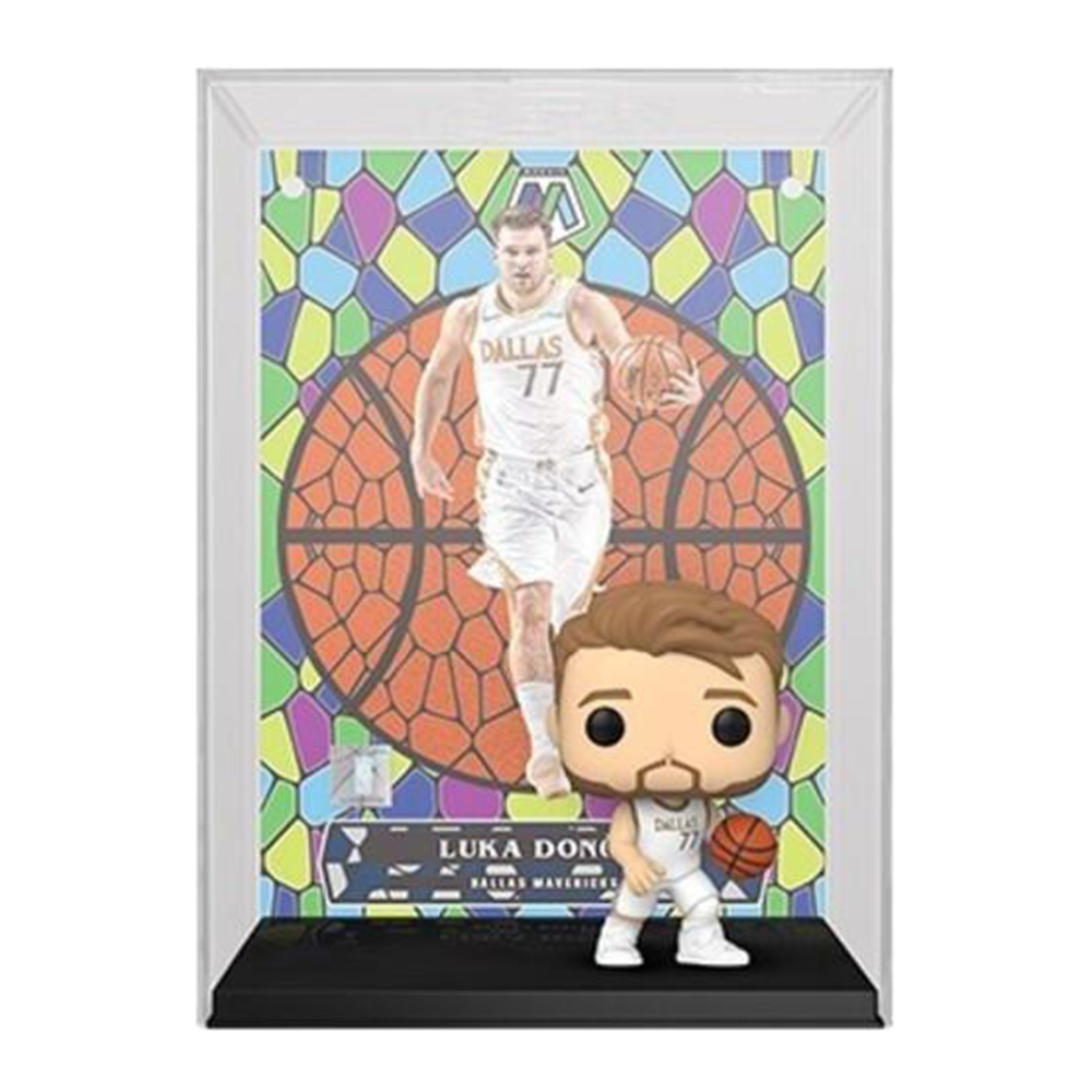 Nba Luka Doncic Pop! Panini Prizm Trading Card Figure With Case 1