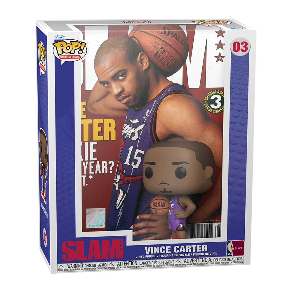 Nba Slam Vince Carter Pop! Cover Figure With Case 1