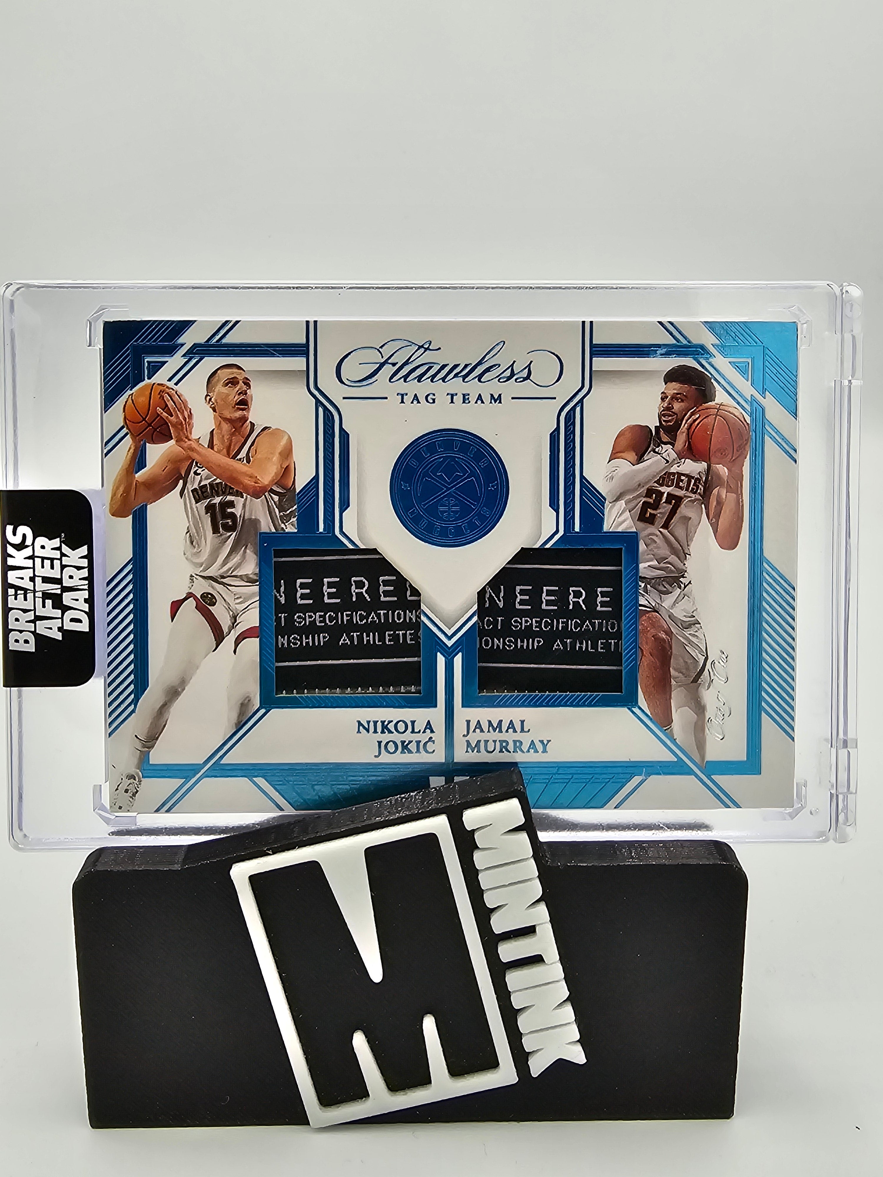 2022-23 Panini Flawless N. Jokic/ J. Murray Tag Team Dual Tag 1/1 #TAG-DNG 