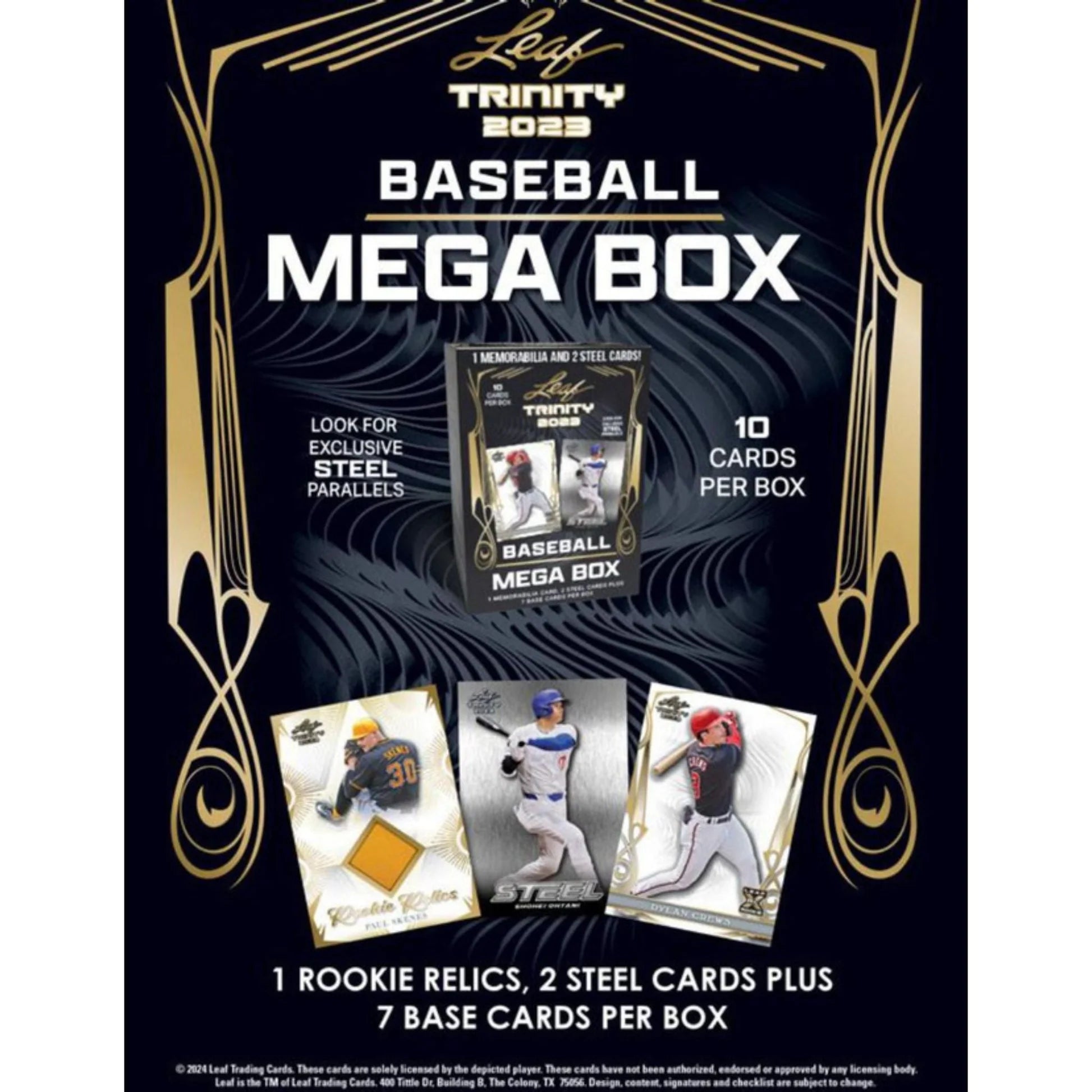 2023 Leaf Trinity Baseball Mega Box 