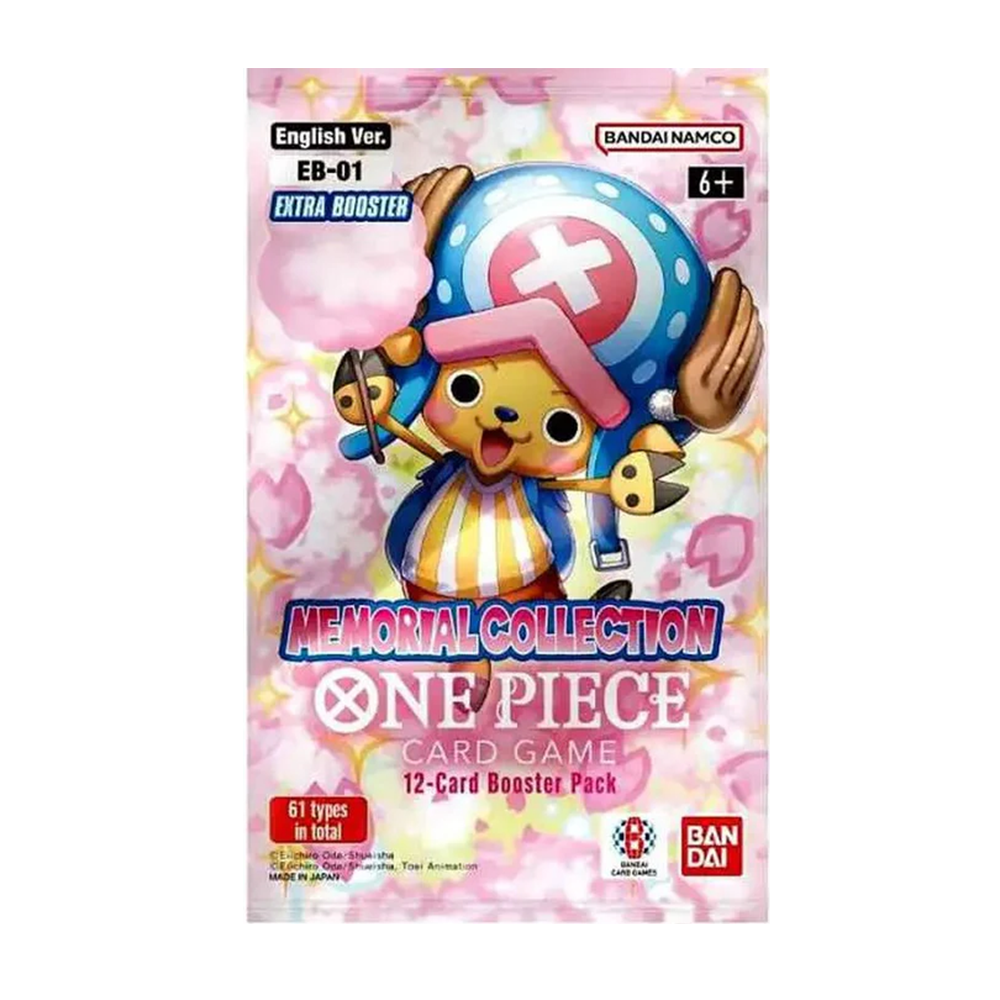 One Piece Game Memorial Collection Extra Booster Pack (Single Pack Sales)