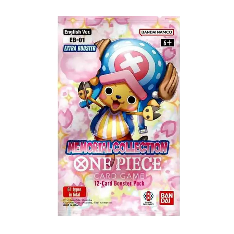 One Piece Game Memorial Collection Extra Booster Pack (Single Pack Sales) 1