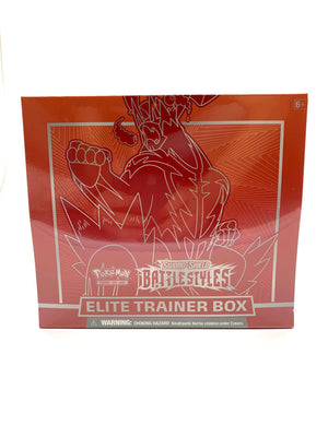 POKEMON - BATTLE STYLES - ELITE TRAINER BOX - SINGLE STRIKE URSHIFU 