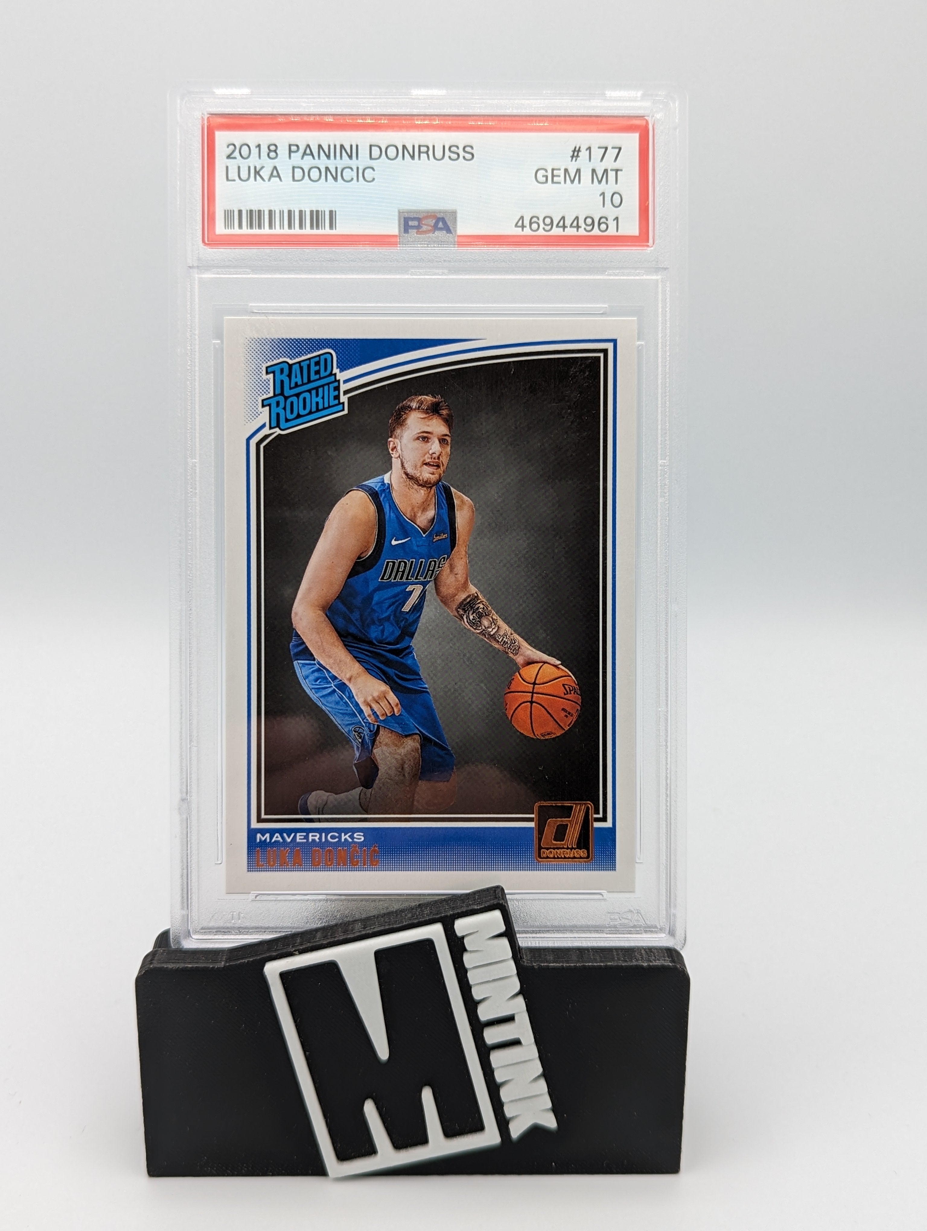 2018 Panini Donruss Psa 10 Luka Doncic Rated Rookie #177 1